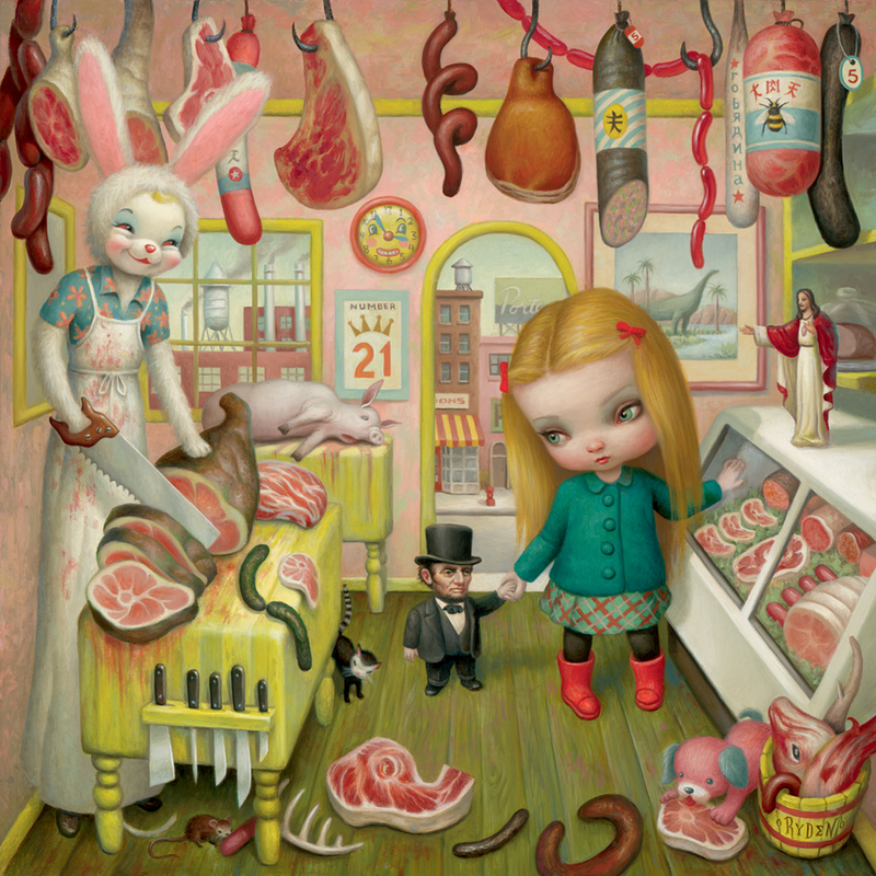 Illustration for article titled Paintings by Mark Ryden